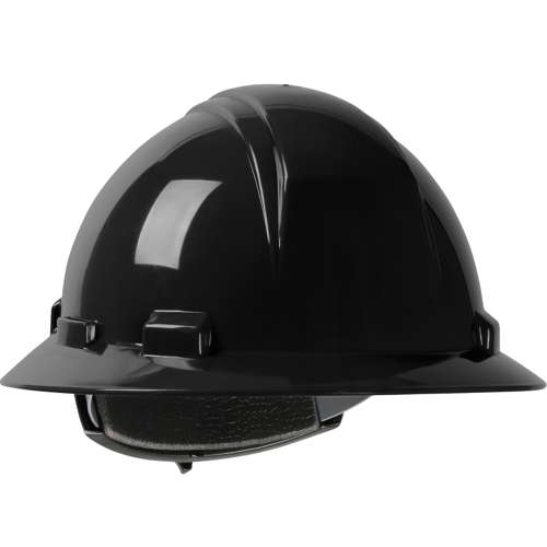 280-HP641R Full Brim Hard Hat with HDPE Shell, 4-Point Textile Suspension and Wheel Ratchet Adjustment