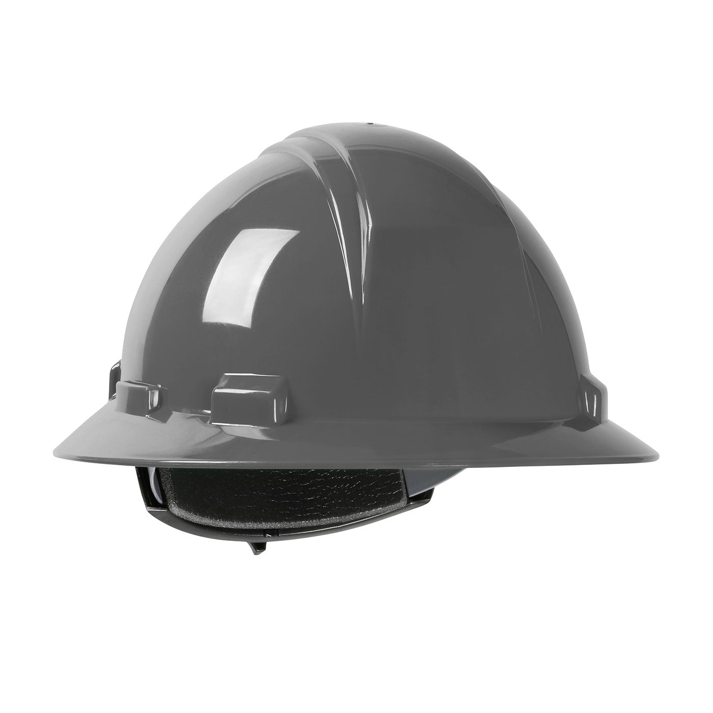 280-HP641R Full Brim Hard Hat with HDPE Shell, 4-Point Textile Suspension and Wheel Ratchet Adjustment