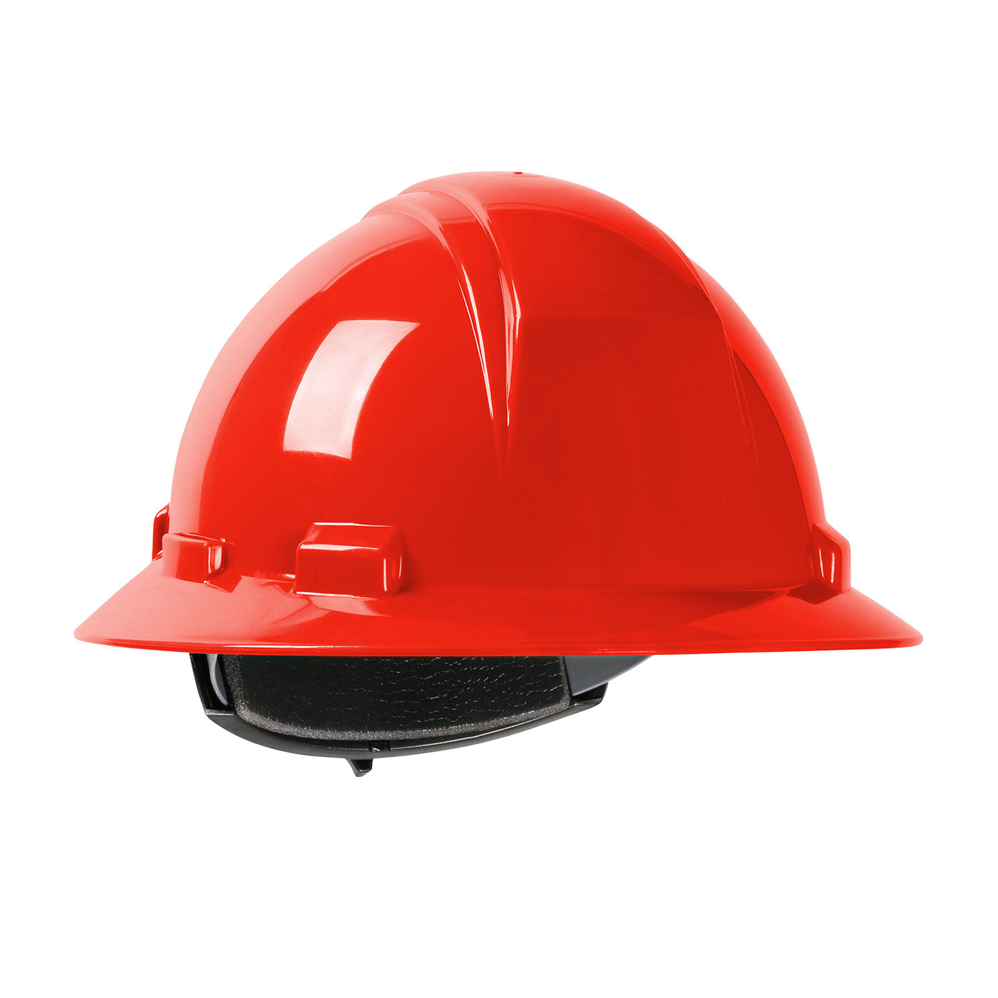 280-HP641R Full Brim Hard Hat with HDPE Shell, 4-Point Textile Suspension and Wheel Ratchet Adjustment