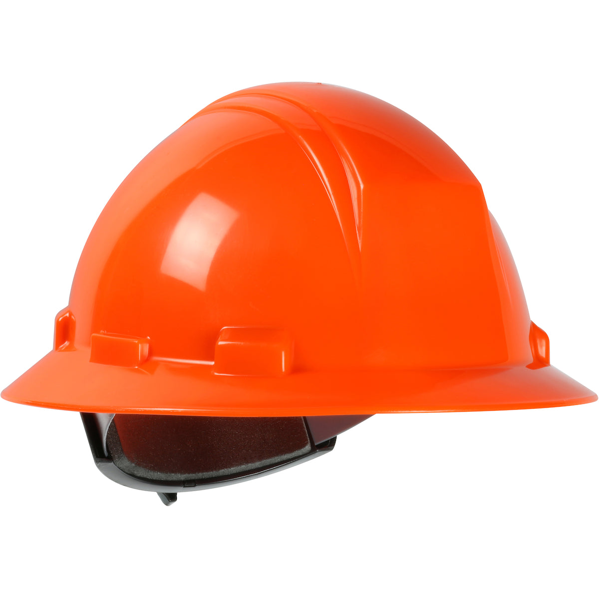 280-HP641R Full Brim Hard Hat with HDPE Shell, 4-Point Textile Suspension and Wheel Ratchet Adjustment