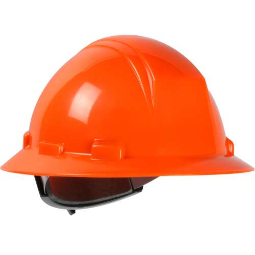 280-HP641R Full Brim Hard Hat with HDPE Shell, 4-Point Textile Suspension and Wheel Ratchet Adjustment