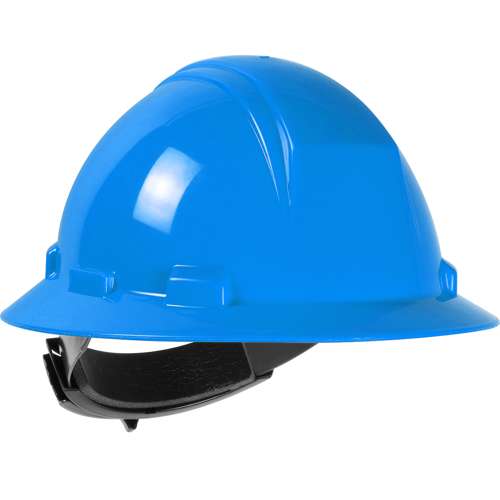 280-HP642R Type II Full Brim Hard Hat with HDPE Shell, 4-Point Textile Suspension and Wheel Ratchet Adjustment