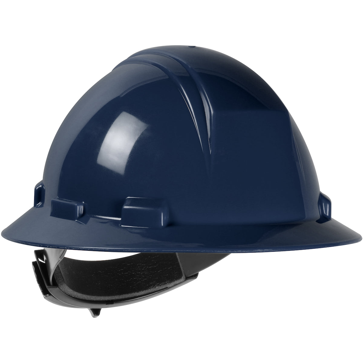 280-HP642R Type II Full Brim Hard Hat with HDPE Shell, 4-Point Textile Suspension and Wheel Ratchet Adjustment
