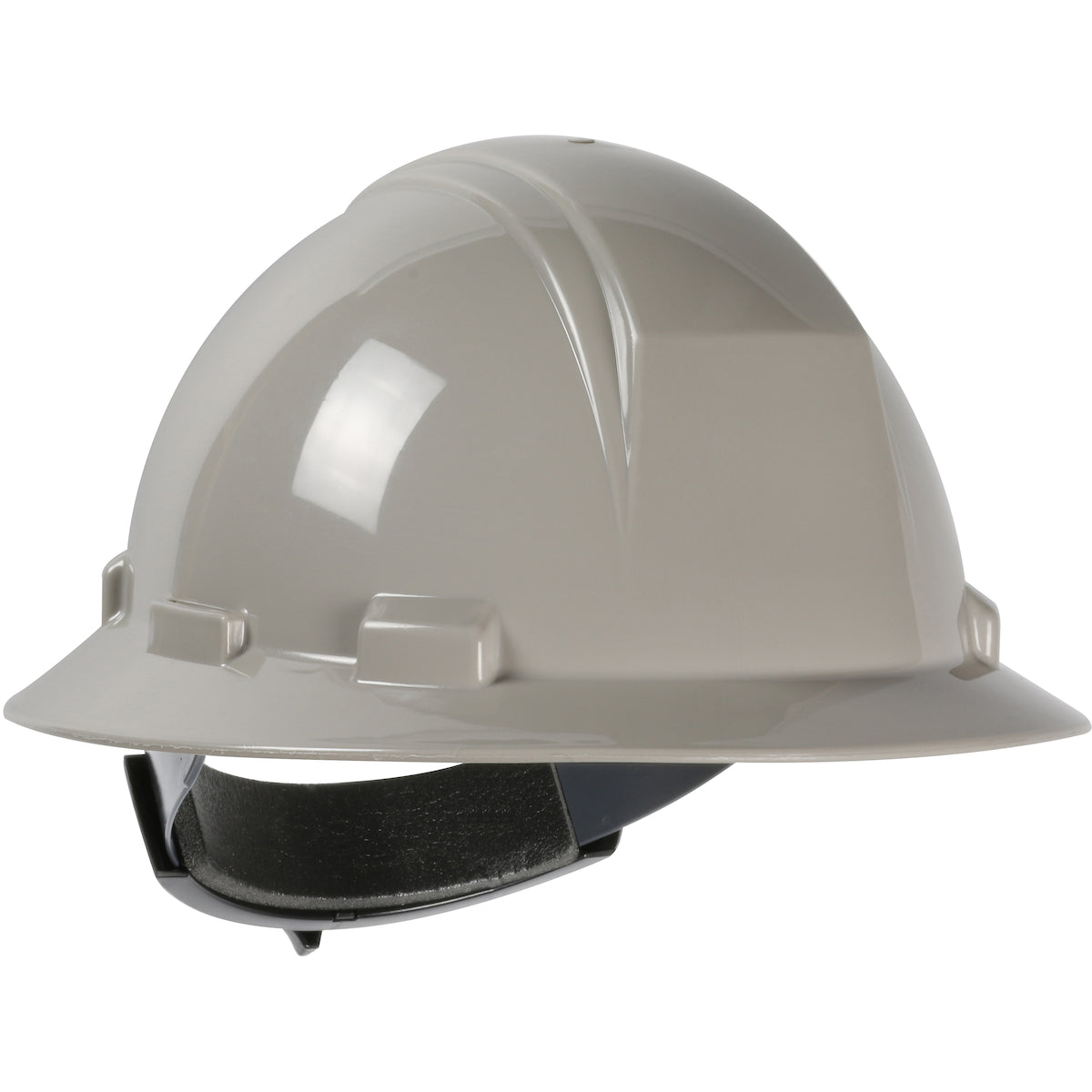 280-HP642R Type II Full Brim Hard Hat with HDPE Shell, 4-Point Textile Suspension and Wheel Ratchet Adjustment