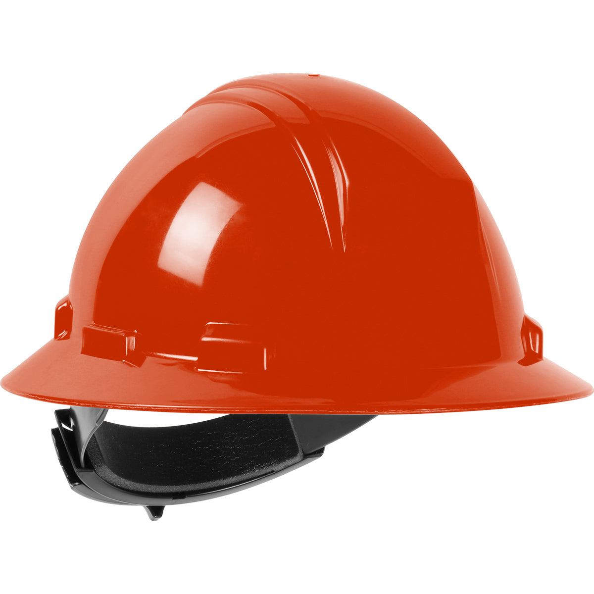 280-HP642R Type II Full Brim Hard Hat with HDPE Shell, 4-Point Textile Suspension and Wheel Ratchet Adjustment