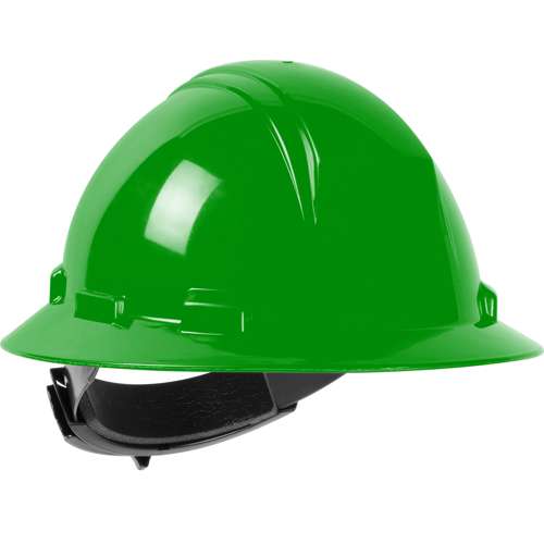 280-HP642R Type II Full Brim Hard Hat with HDPE Shell, 4-Point Textile Suspension and Wheel Ratchet Adjustment
