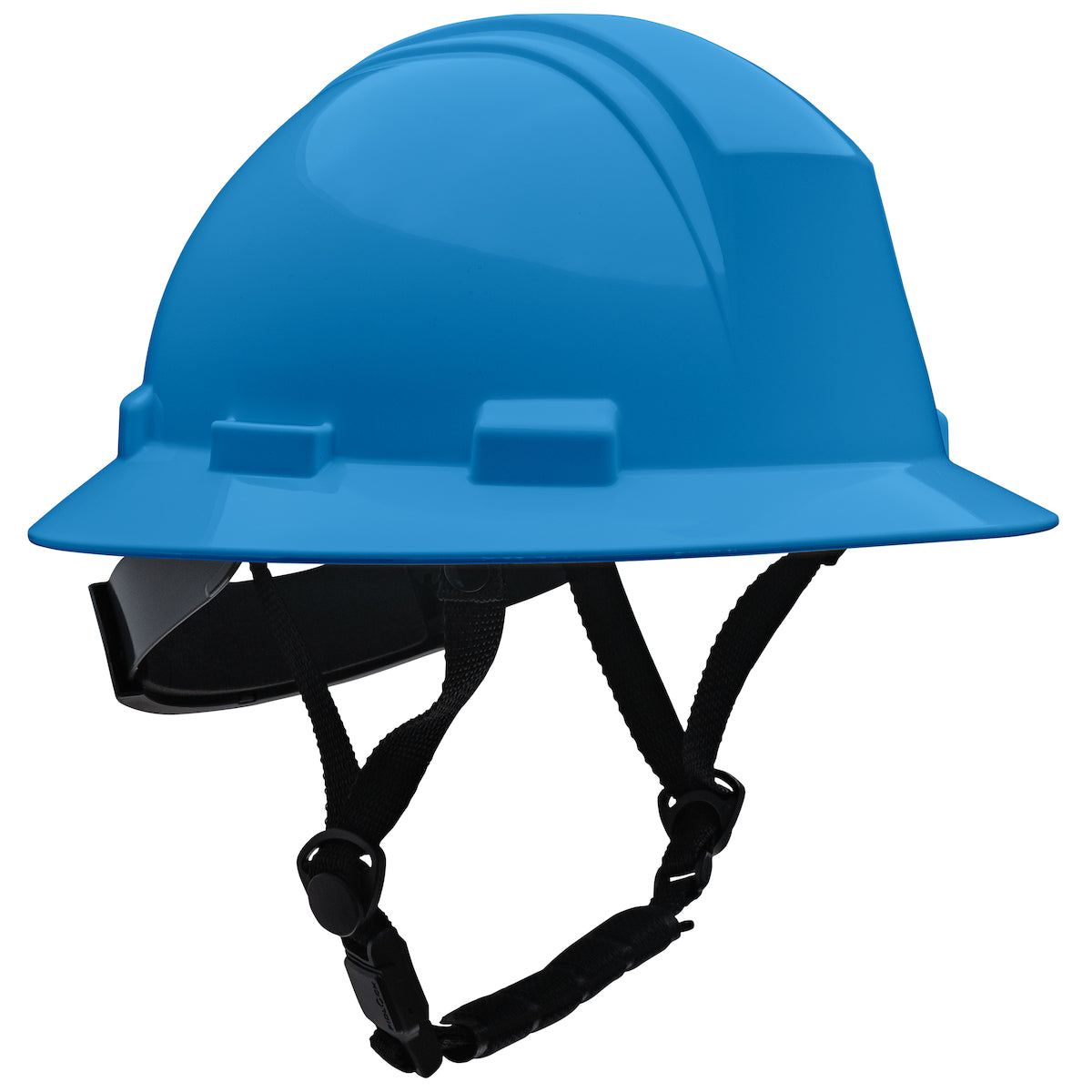280-HP642RM-CH ANSI Type II Full Brim Safety Helmet with HDPE Shell and Mips® Brain Protection System, 4-Point Textile Suspension, Wheel Ratchet Adjustment and 4-Point Chinstrap