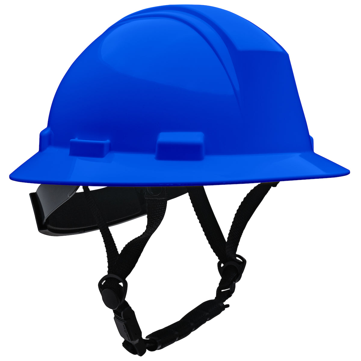 280-HP642RM-CH ANSI Type II Full Brim Safety Helmet with HDPE Shell and Mips® Brain Protection System, 4-Point Textile Suspension, Wheel Ratchet Adjustment and 4-Point Chinstrap