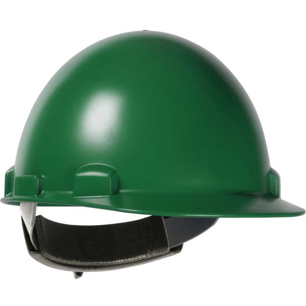 280-HP841R Cap Style Smooth Dome Hard Hat with ABS/Polycarbonate Shell, 4-Point Textile Suspension and Wheel-Ratchet Adjustment