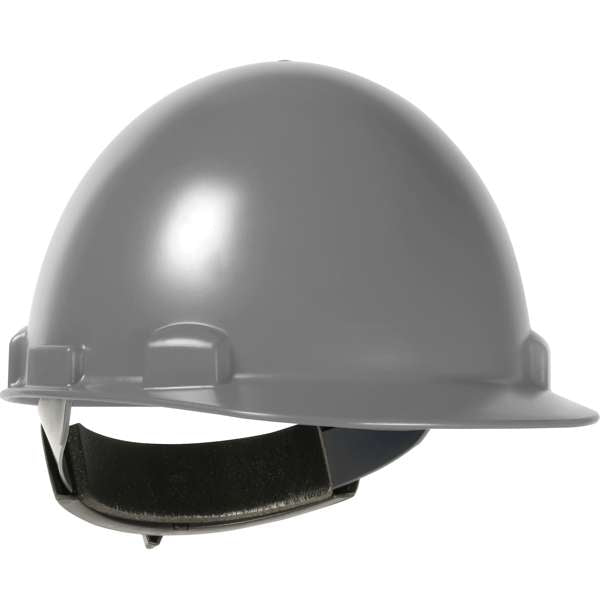 280-HP841R Cap Style Smooth Dome Hard Hat with ABS/Polycarbonate Shell, 4-Point Textile Suspension and Wheel-Ratchet Adjustment
