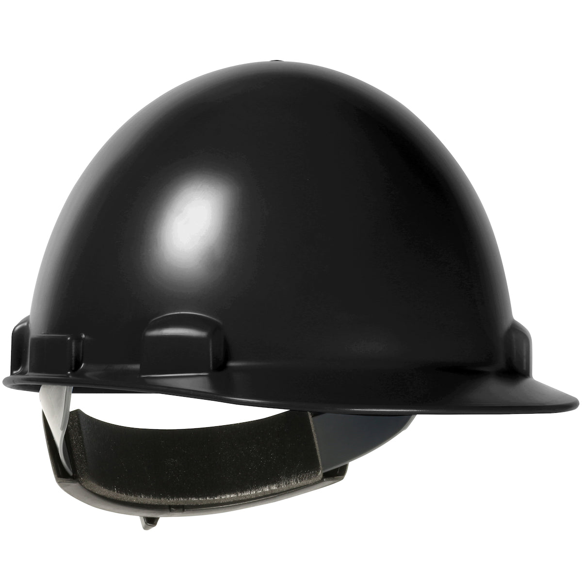 280-HP841R Cap Style Smooth Dome Hard Hat with ABS/Polycarbonate Shell, 4-Point Textile Suspension and Wheel-Ratchet Adjustment