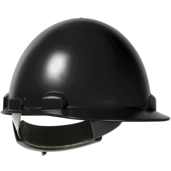280-HP841R Cap Style Smooth Dome Hard Hat with ABS/Polycarbonate Shell, 4-Point Textile Suspension and Wheel-Ratchet Adjustment