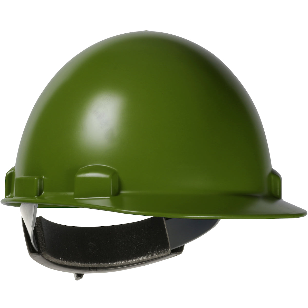 280-HP841R Cap Style Smooth Dome Hard Hat with ABS/Polycarbonate Shell, 4-Point Textile Suspension and Wheel-Ratchet Adjustment