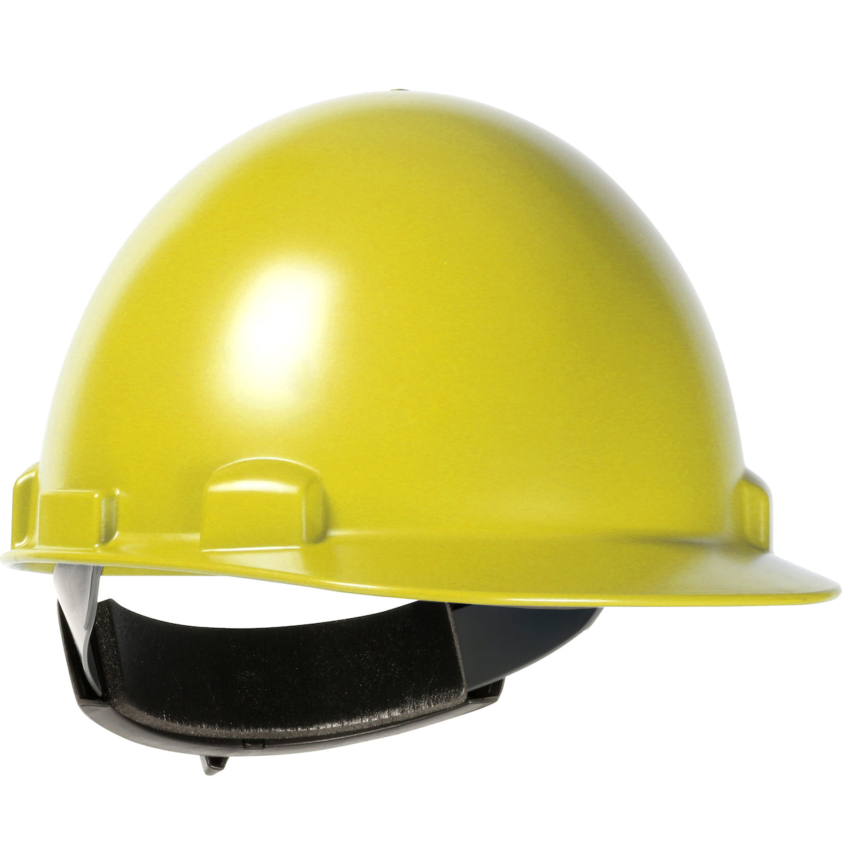 280-HP841SR Cap Style Smooth Dome Hard Hat with ABS/Polycarbonate Shell, 4-Point Textile Suspension and Swing Wheel-Ratchet Adjustment