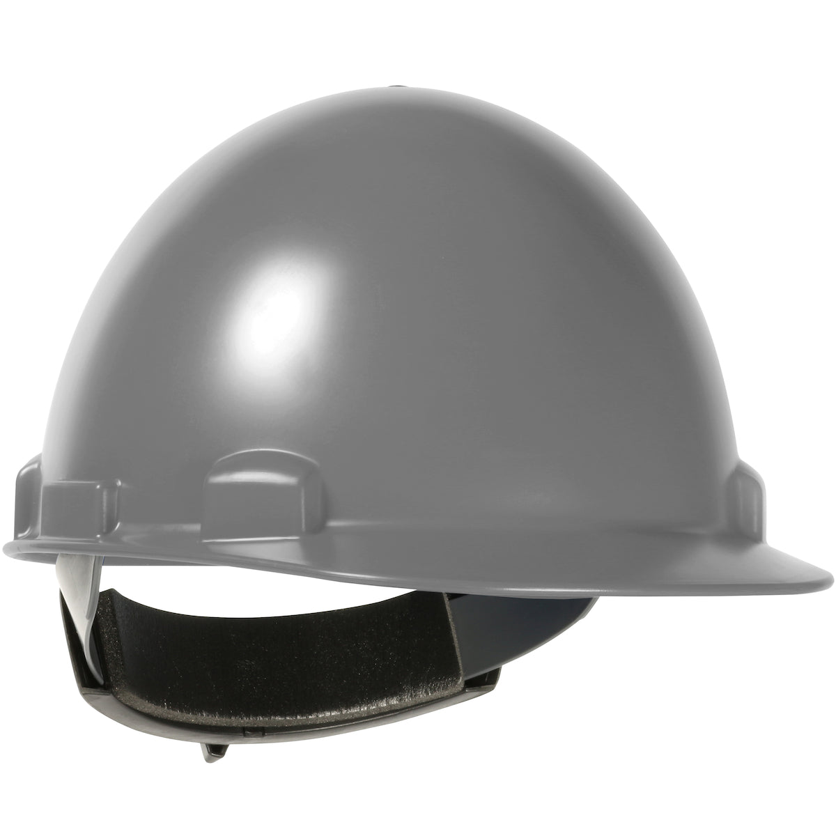280-HP841SR Cap Style Smooth Dome Hard Hat with ABS/Polycarbonate Shell, 4-Point Textile Suspension and Swing Wheel-Ratchet Adjustment