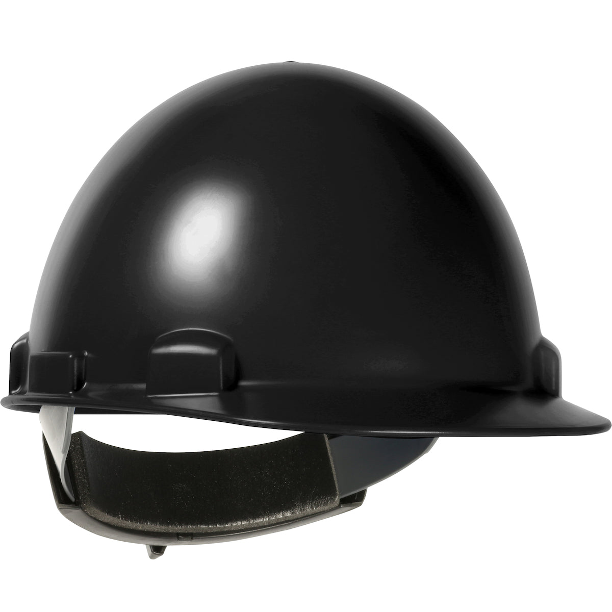 280-HP841SR Cap Style Smooth Dome Hard Hat with ABS/Polycarbonate Shell, 4-Point Textile Suspension and Swing Wheel-Ratchet Adjustment