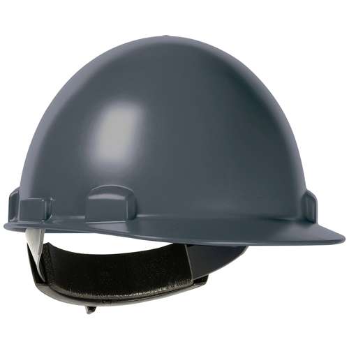 280-HP841SR Cap Style Smooth Dome Hard Hat with ABS/Polycarbonate Shell, 4-Point Textile Suspension and Swing Wheel-Ratchet Adjustment