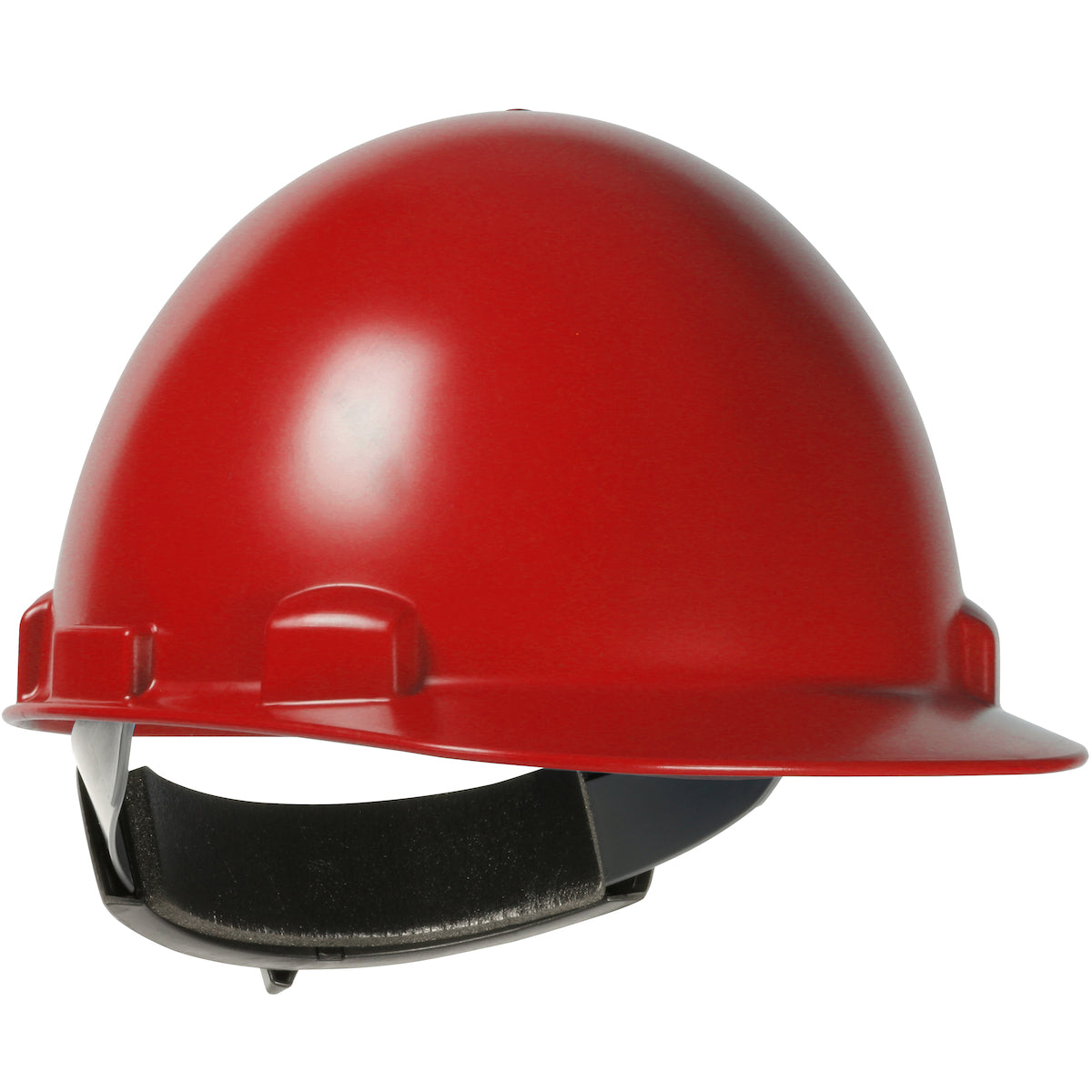280-HP841SR Cap Style Smooth Dome Hard Hat with ABS/Polycarbonate Shell, 4-Point Textile Suspension and Swing Wheel-Ratchet Adjustment