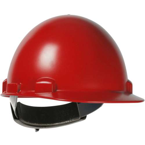 280-HP841SR Cap Style Smooth Dome Hard Hat with ABS/Polycarbonate Shell, 4-Point Textile Suspension and Swing Wheel-Ratchet Adjustment