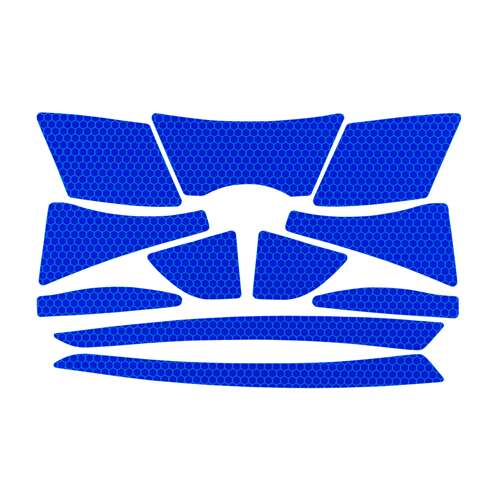 281-CR2 CR2 Reflective Kit for Cap Style Hard Hats