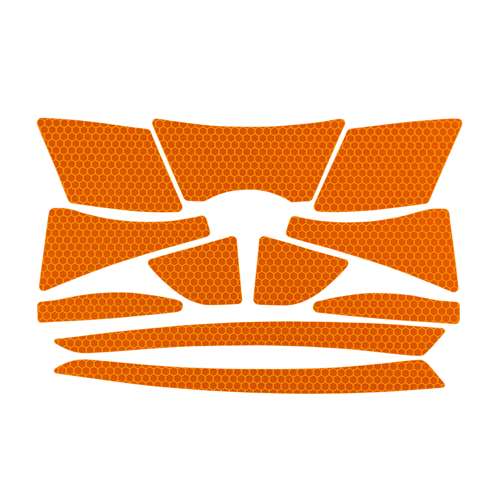 281-CR2 CR2 Reflective Kit for Cap Style Hard Hats