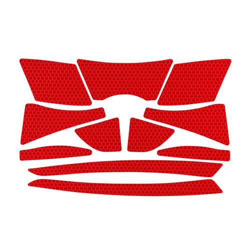 281-CR2 CR2 Reflective Kit for Cap Style Hard Hats