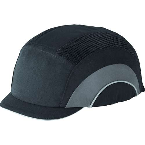 282-ABM130 Baseball Style Bump Cap with HDPE Protective Liner and Adjustable Back - Micro Brim
