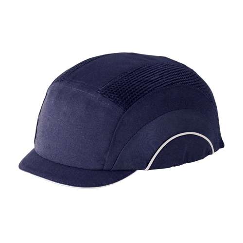282-ABM130 Baseball Style Bump Cap with HDPE Protective Liner and Adjustable Back - Micro Brim