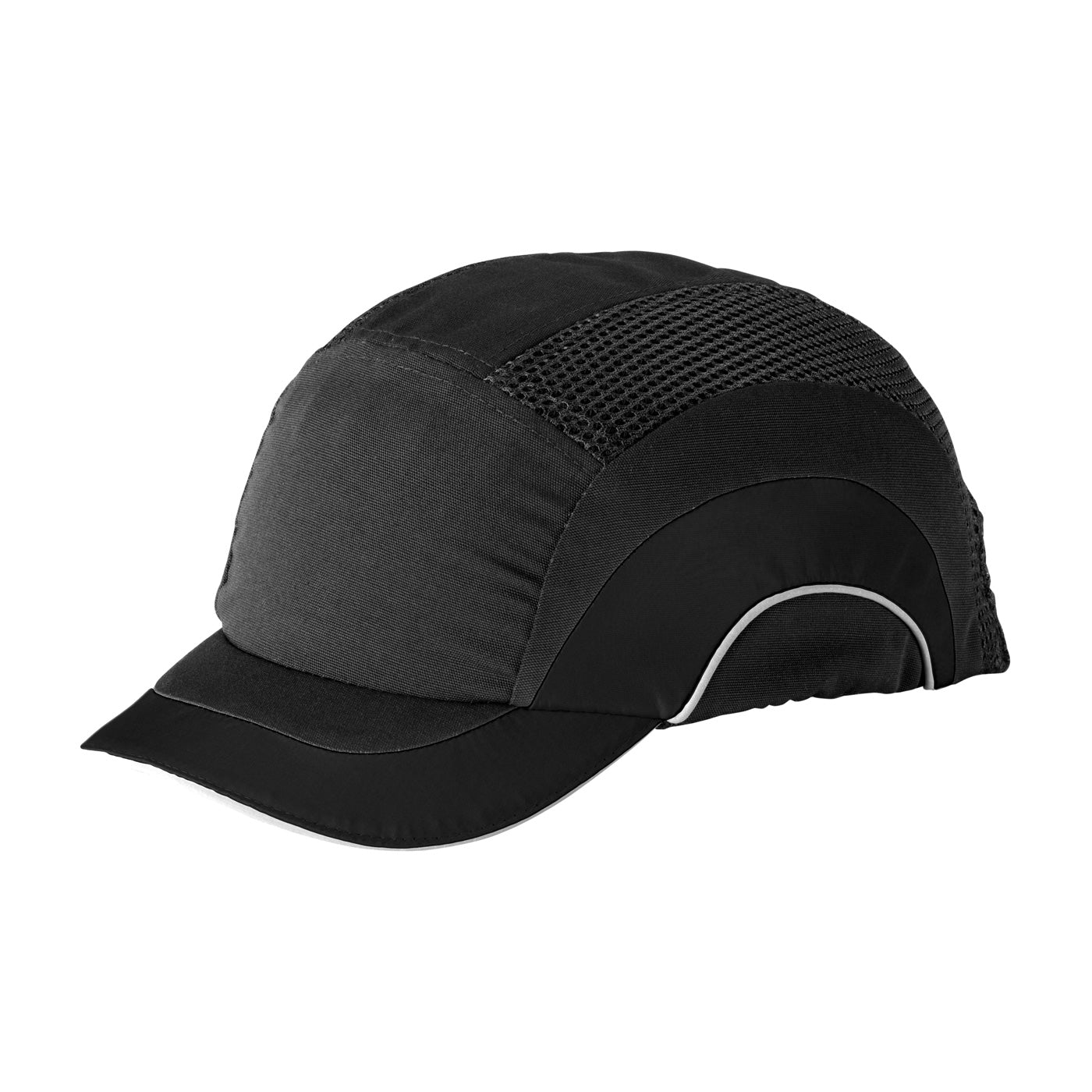 282-ABS150 Baseball Style Bump Cap with HDPE Protective Liner and Adjustable Back - Short Brim