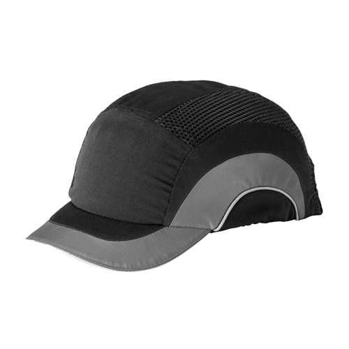282-ABS150 Baseball Style Bump Cap with HDPE Protective Liner and Adjustable Back - Short Brim