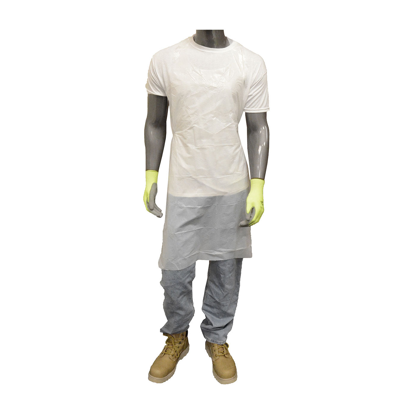 2846PE Single Use Apron - Smooth