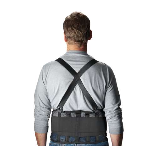 290-440 Black Mesh Back Support Belt