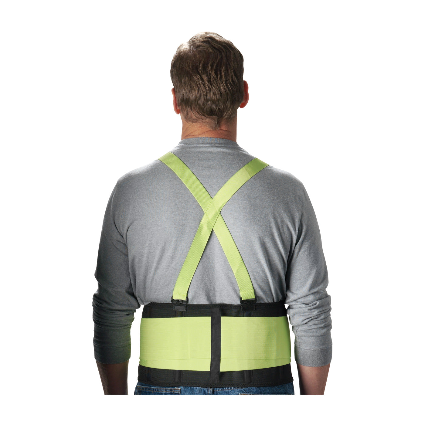 290-550 High Visibility Lime Yellow Back Support Belt