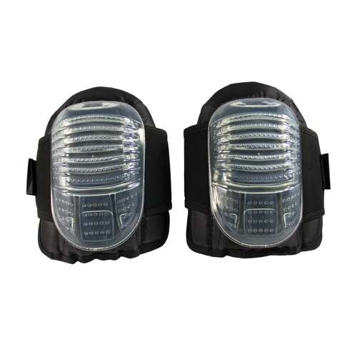291-130 Clear Flat Cap Gel Knee Pads