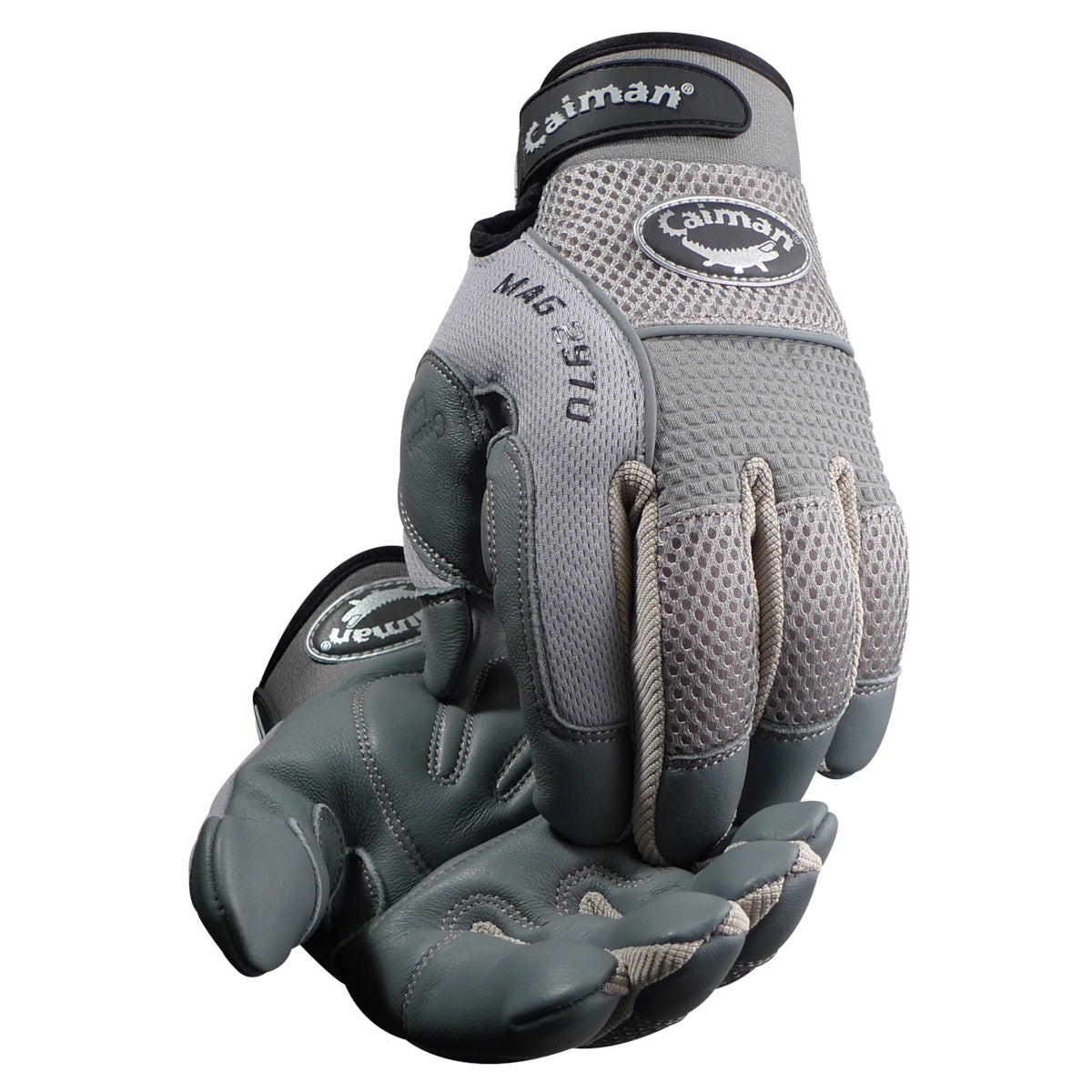 2970 Multi-Activity Glove with Split Deerskin Leather Padded Palm and Gray AirMesh™ Back