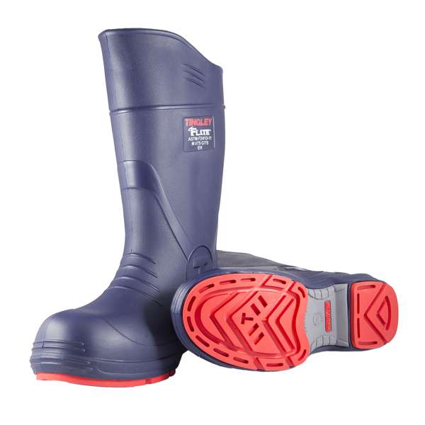 26256 Flite Safety Toe Knee Boot with Chevron-Plus Outsole