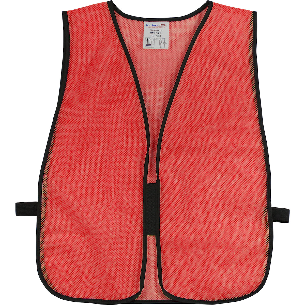 300-0800-BULK Non-ANSI Mesh Safety Vest