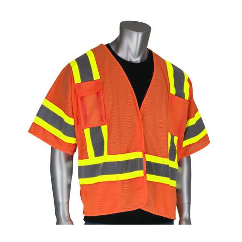 303-5PMTT ANSI Type R Class 3 Two-Tone Breakaway Vest