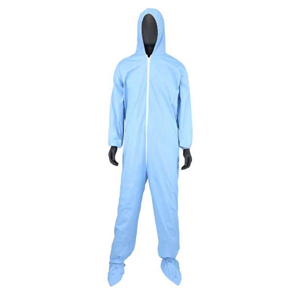 3109 Posi-Wear Flame Resistant Coverall Hood, Boot, Elastic Wrist & Ankle, 80 gsm
