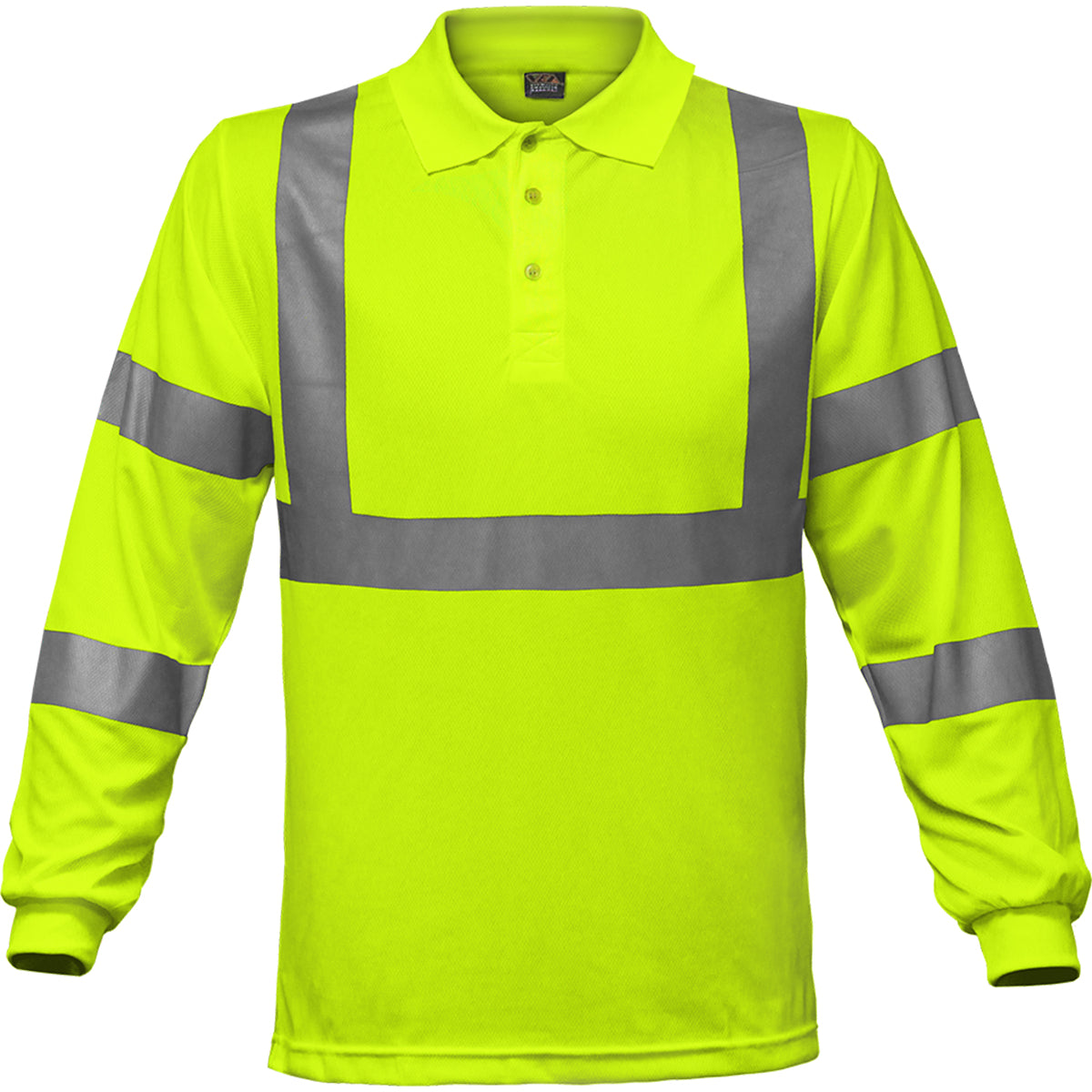 314ST ANSI Type R Class 3 Long Sleeve Moisture Wicking Polo Shirt with UPF 35 Sun Protection