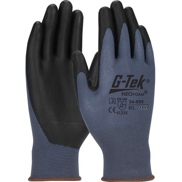Seamless Knit Nylon Glove with NeoFoam® Coated Palm & Fingers - Light Duty