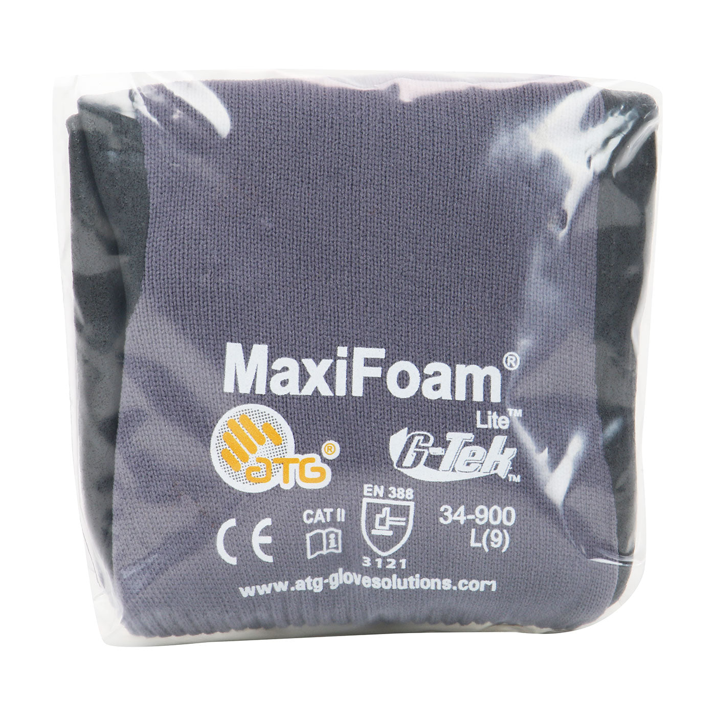 Seamless Knit Nylon Glove with Nitrile Coated Foam Grip on Palm & Fingers - Vend-Ready