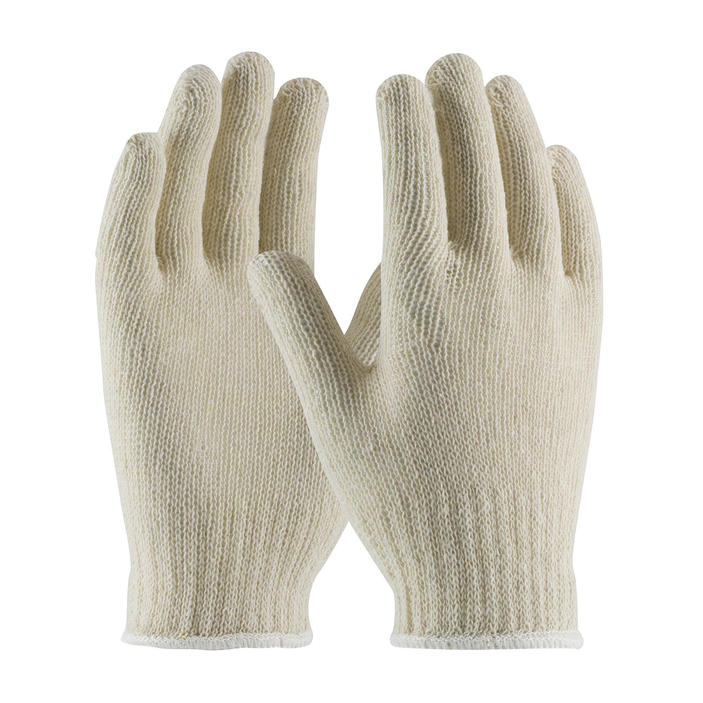 35-C103 Economy Weight Seamless Knit Cotton/Polyester Glove - Natural