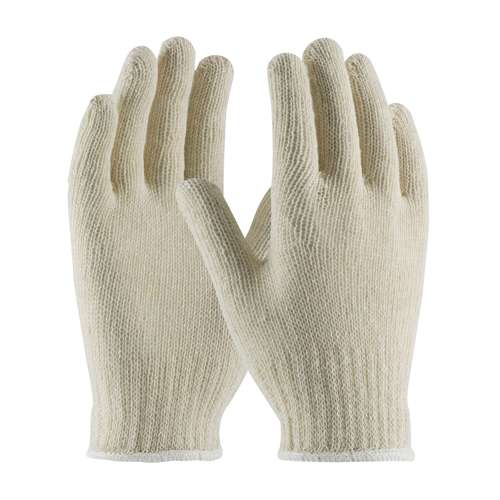 35-C103 Economy Weight Seamless Knit Cotton/Polyester Glove - Natural