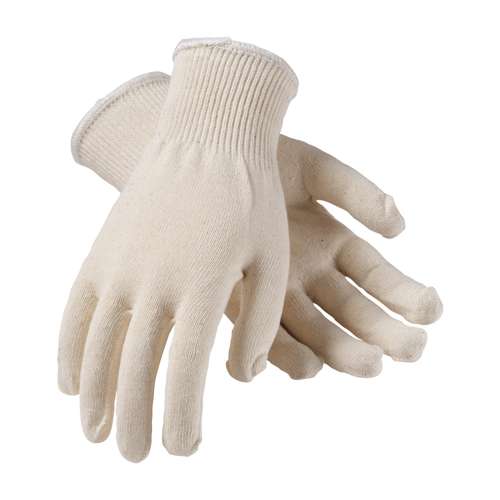 35-C2113 Light Weight Seamless Knit Cotton/Polyester Glove - 13 Gauge Natural