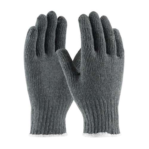 35-C500 Medium Weight Seamless Knit Cotton/Polyester Glove - Gray