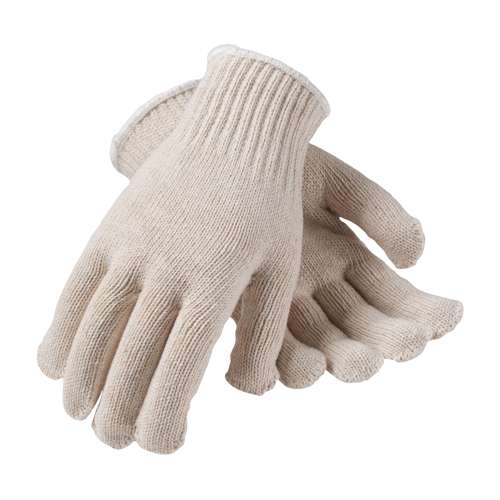 35-C510 Extra Heavy Weight Seamless Knit Cotton/Polyester Glove - Natural