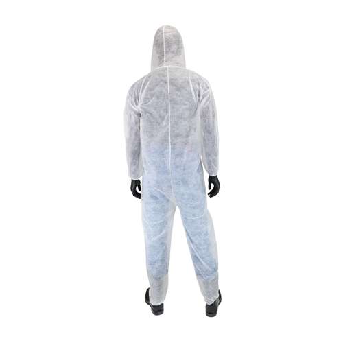 3506 Standard Weight 20GSM SBP Coverall-Hood Elastic Wrist & Ankle