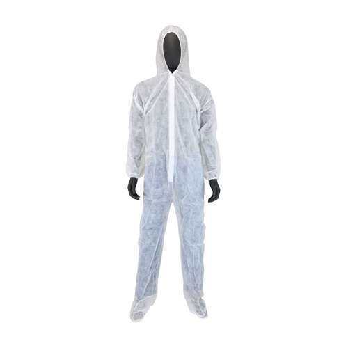3509 Standard Weight 20GSM SBP Coverall with Hood & Boot