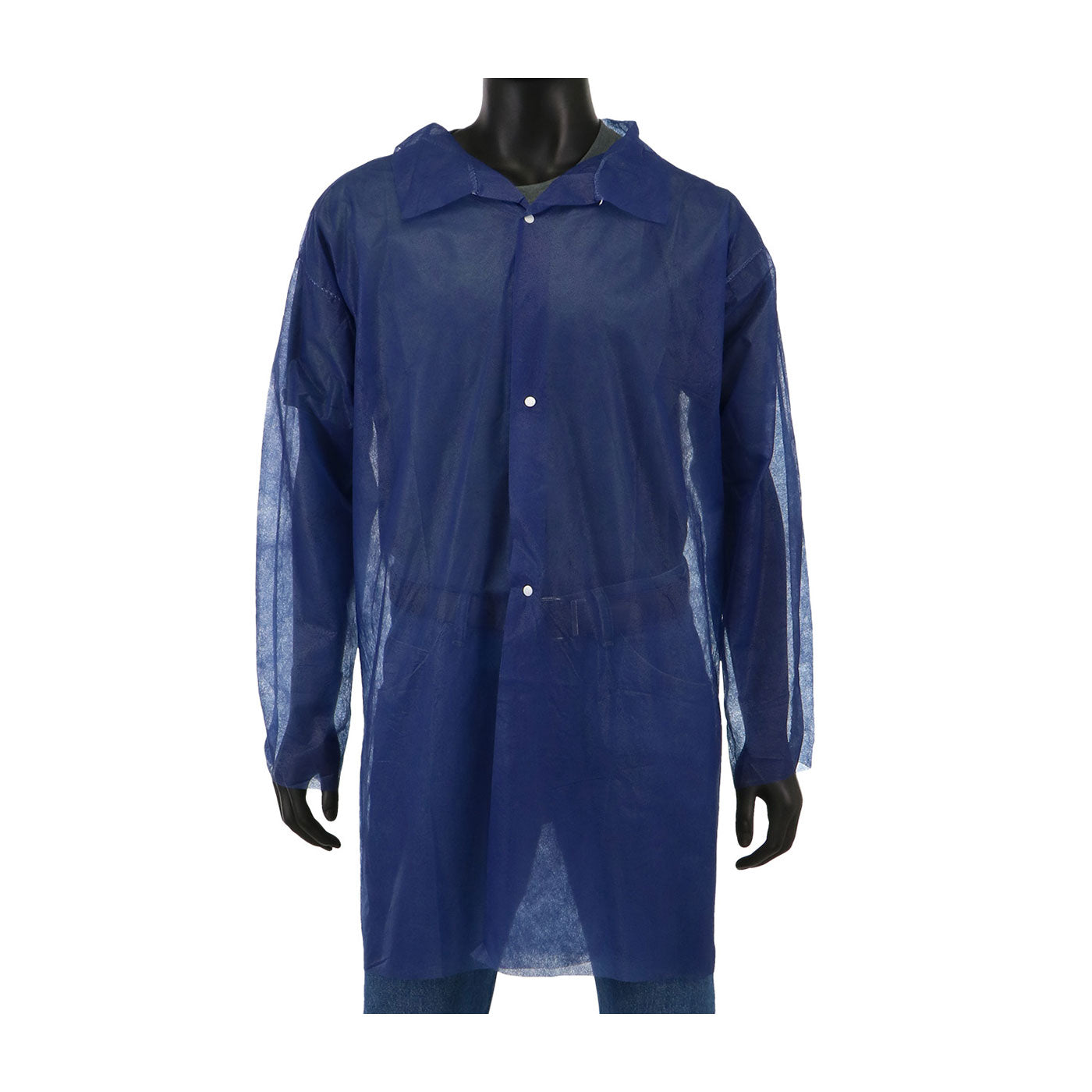3511B Standard Weight 20 GSM SBP - Lab Coat with No Pocket